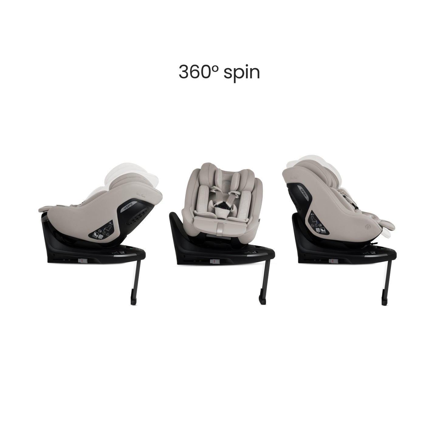 Approach Plus 360 Car Seat Natural Taupe & Base Plus 360