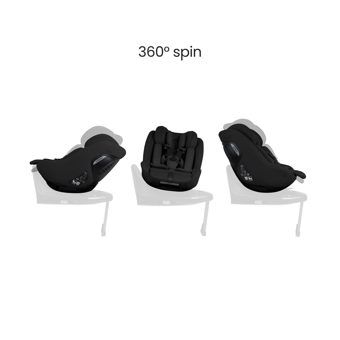 Approach Plus 360 Car Seat Iconic Black