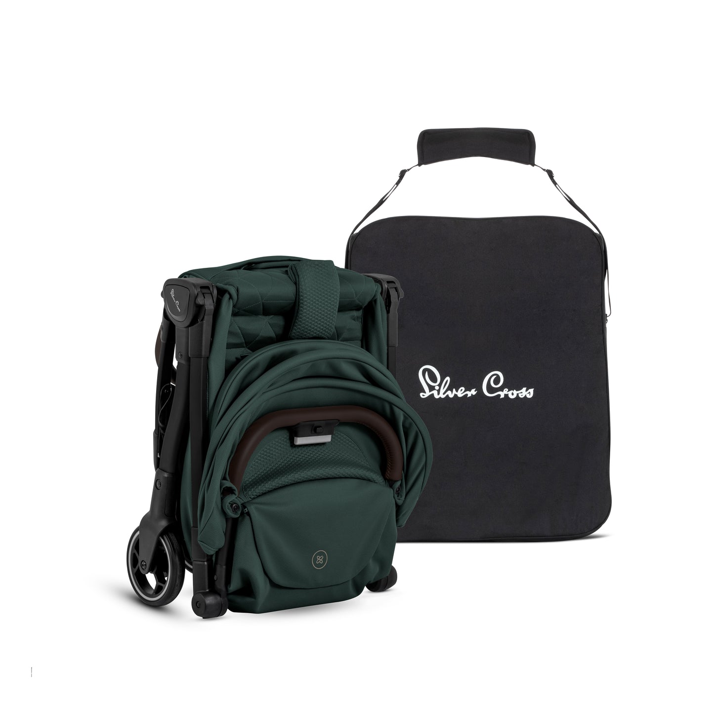 Clic 2 Conifer Stroller & Footmuff Bundle (4 Piece)