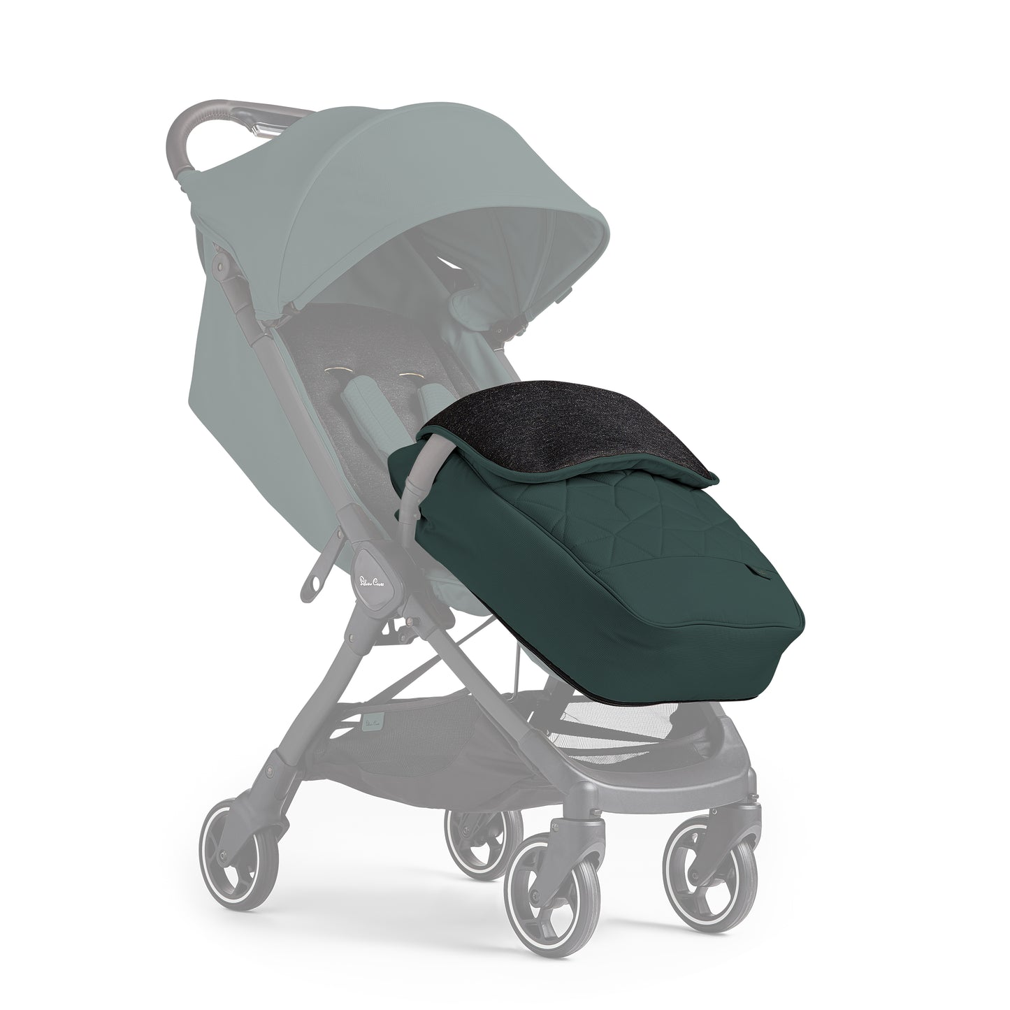 Clic 2 Conifer Stroller & Footmuff Bundle (4 Piece)
