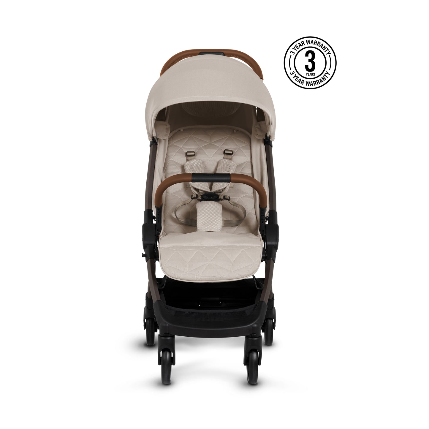 Clic 2 Latte Stroller & Accessory Bundle (6 Piece)