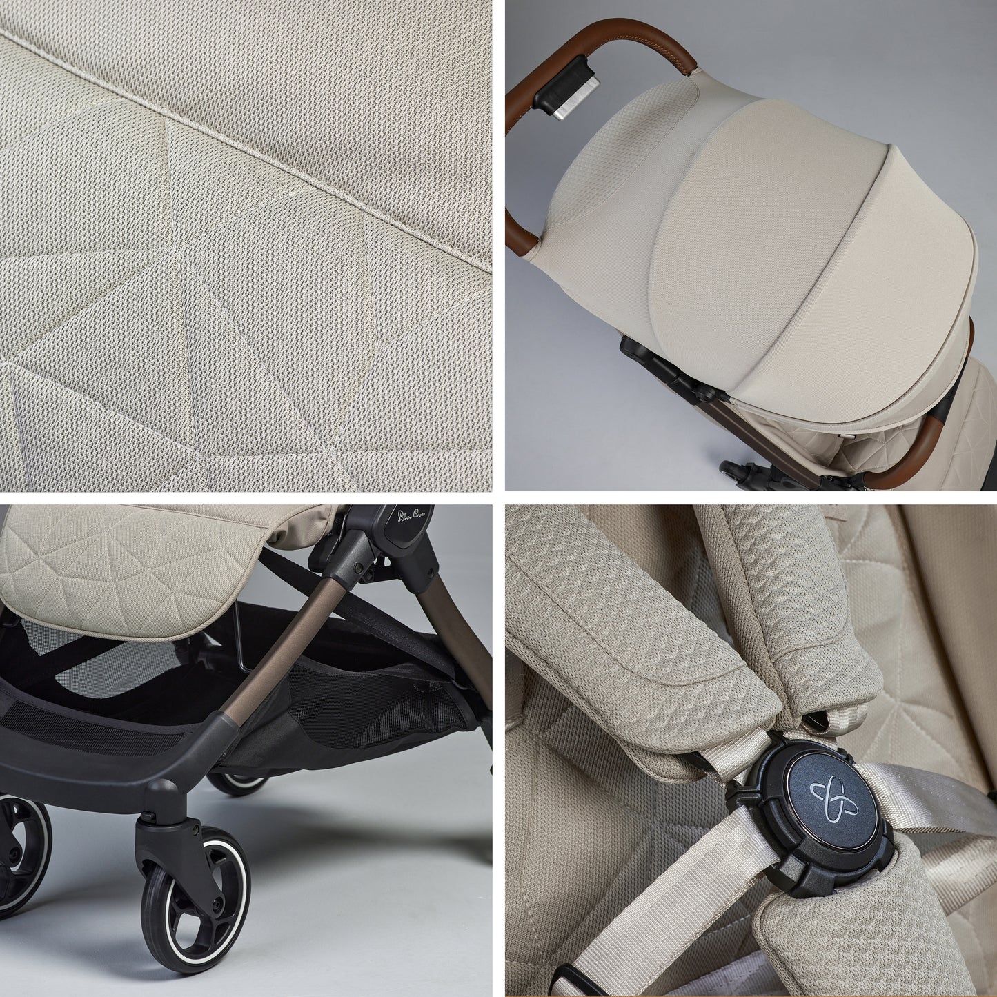 Clic 2 Latte Stroller & Accessory Bundle (6 Piece)