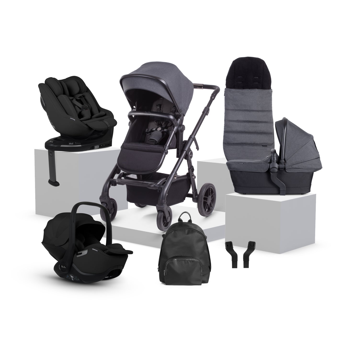 Coast Flint Travel System Ultimate 360 Family Car Seat Bundle (10 piece)
