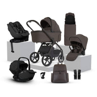 Cove 2 Chocolate Travel System Ultimate 360 Family Car Seat Bundle (11 piece)
