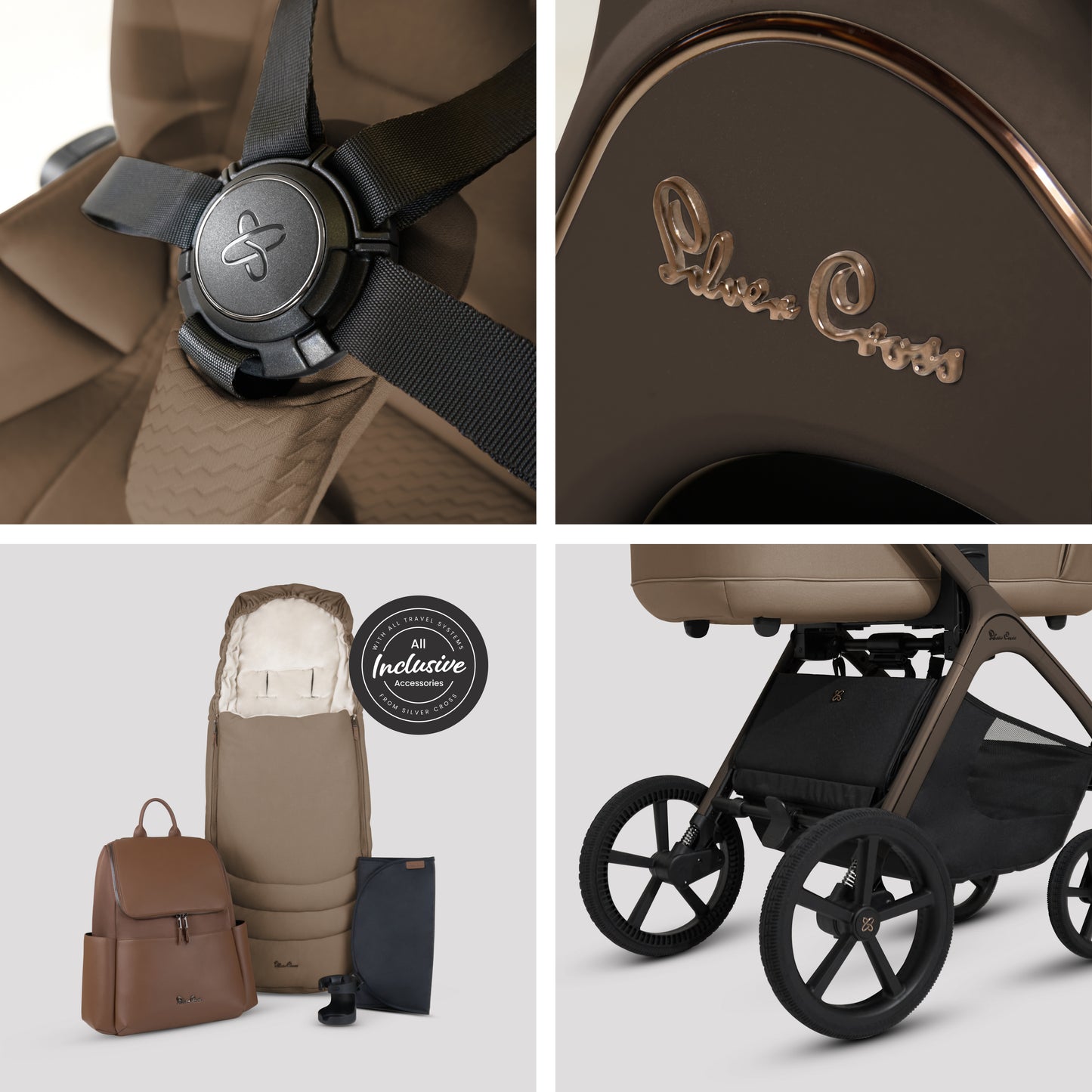 Cove Maple Travel System Ultimate 360 Family Car Seat Bundle (11 piece)