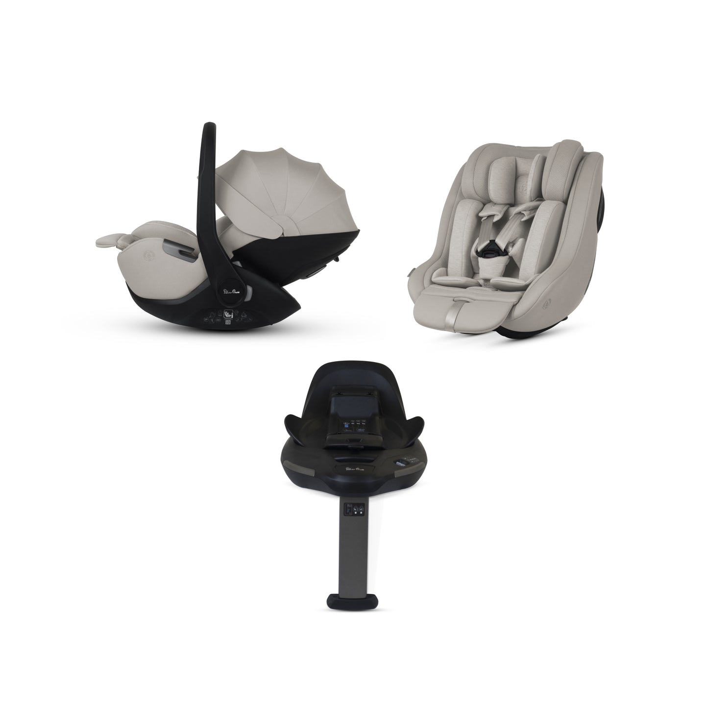 Plus 360 Family Car Seat Bundle Natural Taupe