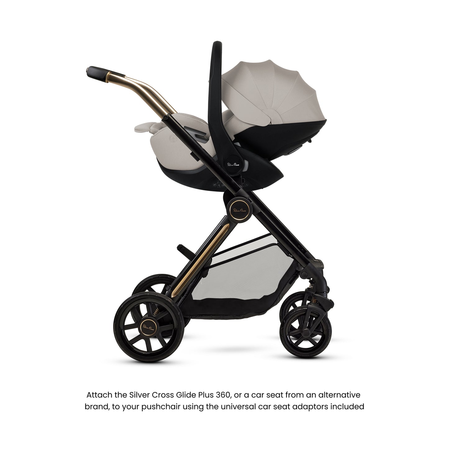 Reef 2 SPECIAL EDITION Espresso Travel System Ultimate 360 Natural Taupe Infant Carrier Bundle (11 piece)