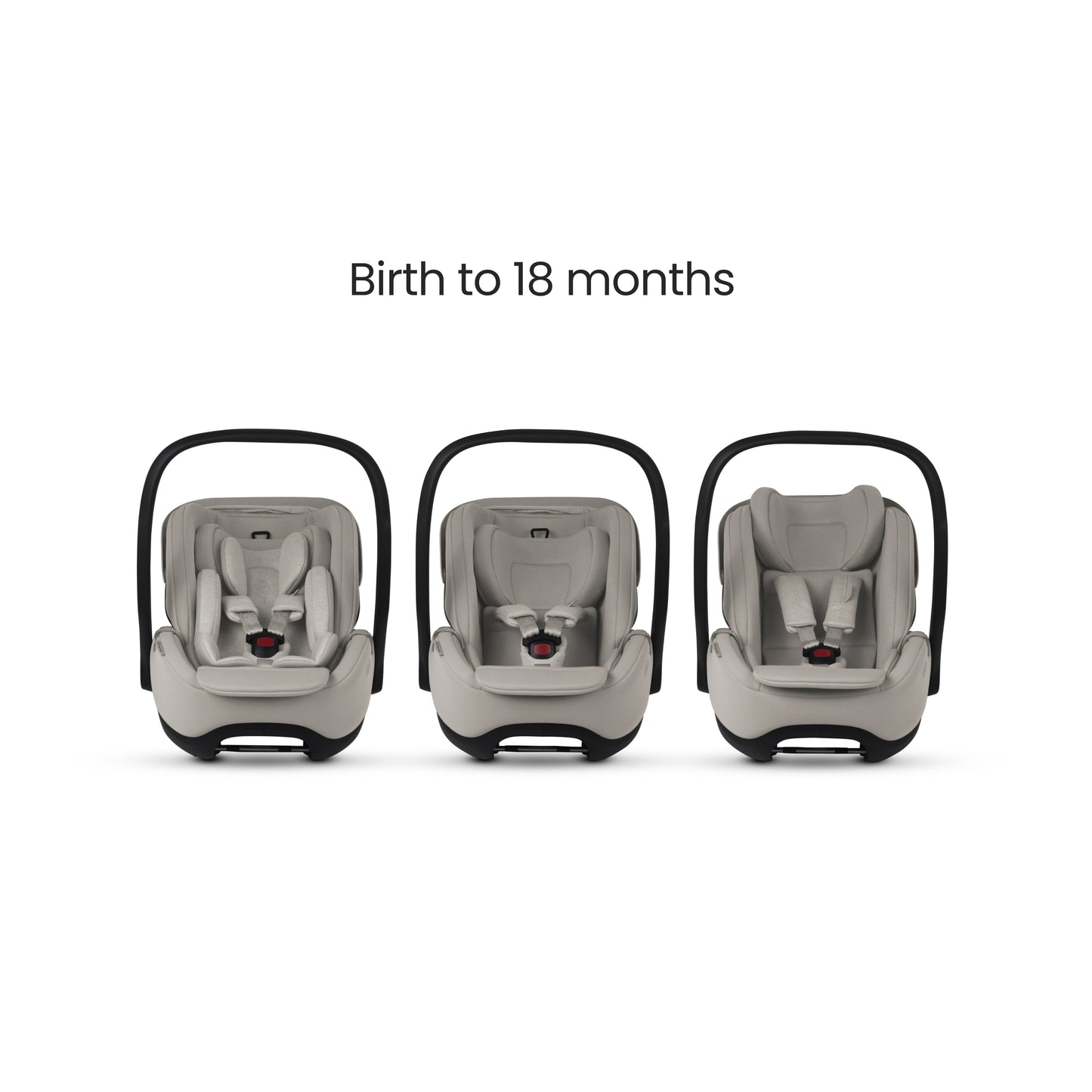 Glide Plus 360 Infant Car Seat Natural Taupe & Base Plus 360