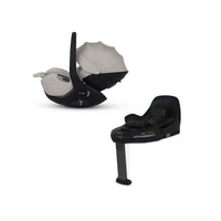 Glide Plus 360 Infant Car Seat Natural Taupe & Base Plus 360