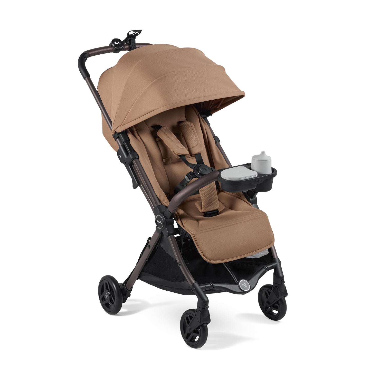 Jet 5 Cinnamon Travel Stroller Universal Accessory Bundle (7 piece)