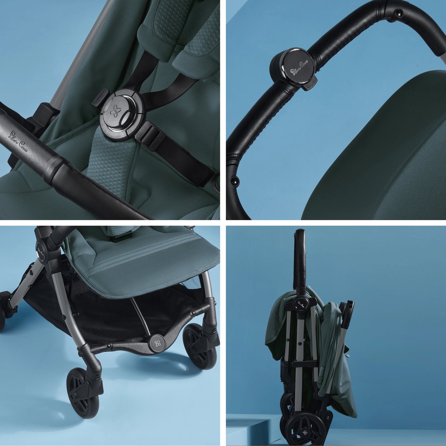 Jet 5 Mineral Travel Stroller Universal Accessory Bundle (7 piece)