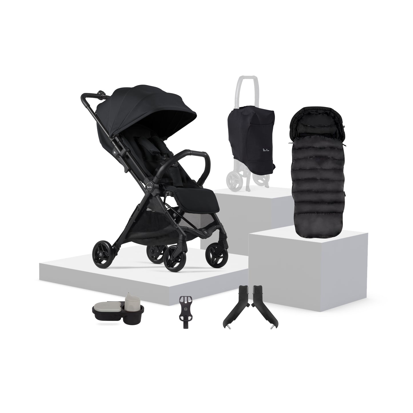 Jet 5 Space Travel Stroller Universal Accessory Bundle (7 piece)