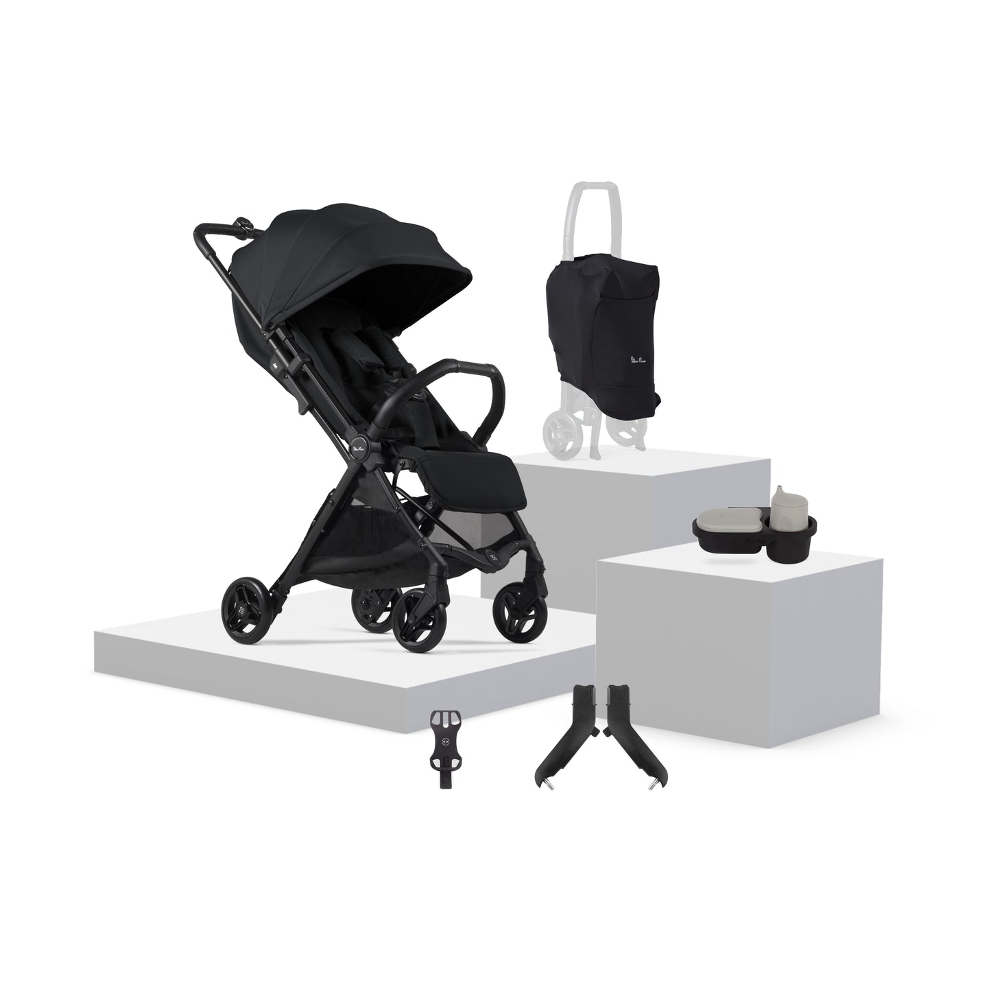 Jet 5 Space Travel Stroller Universal Accessory Bundle (7 piece)