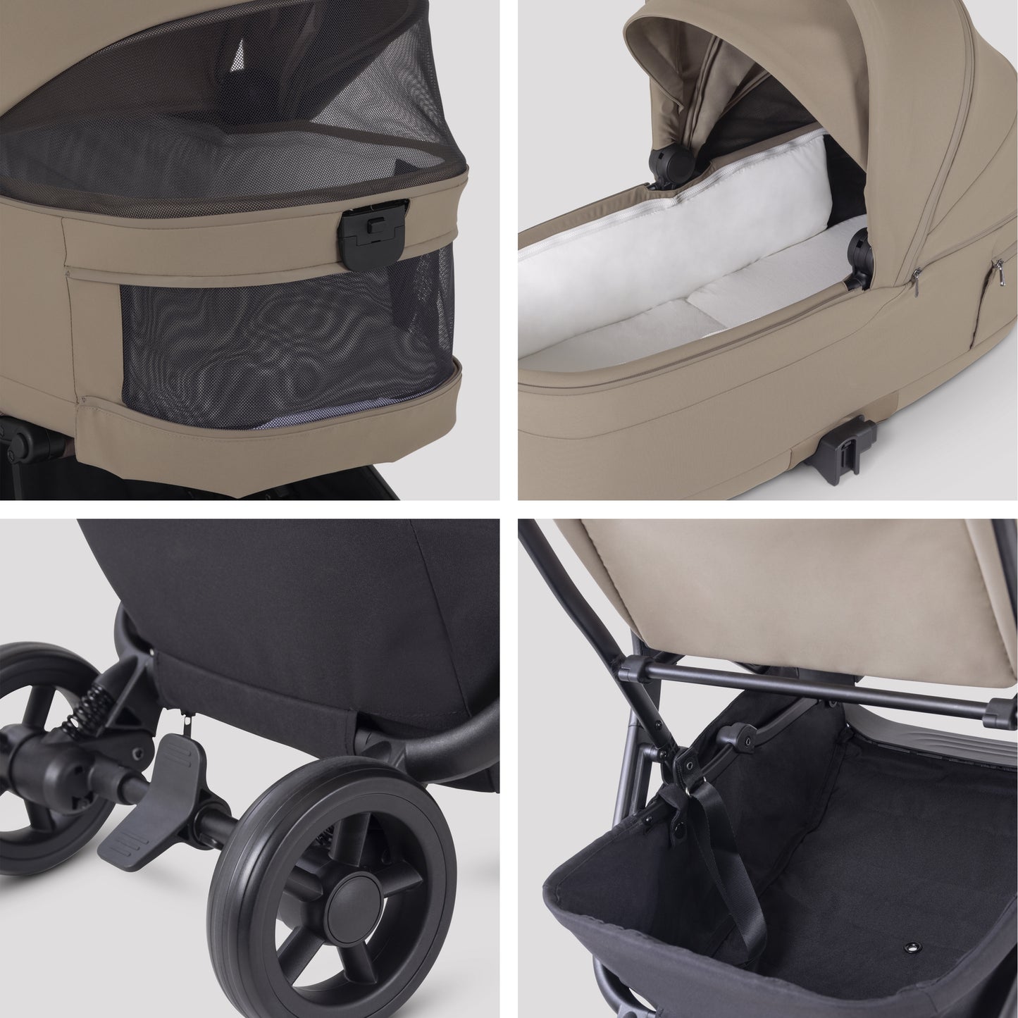 Nia Champagne Compact Travel System (8 Piece)