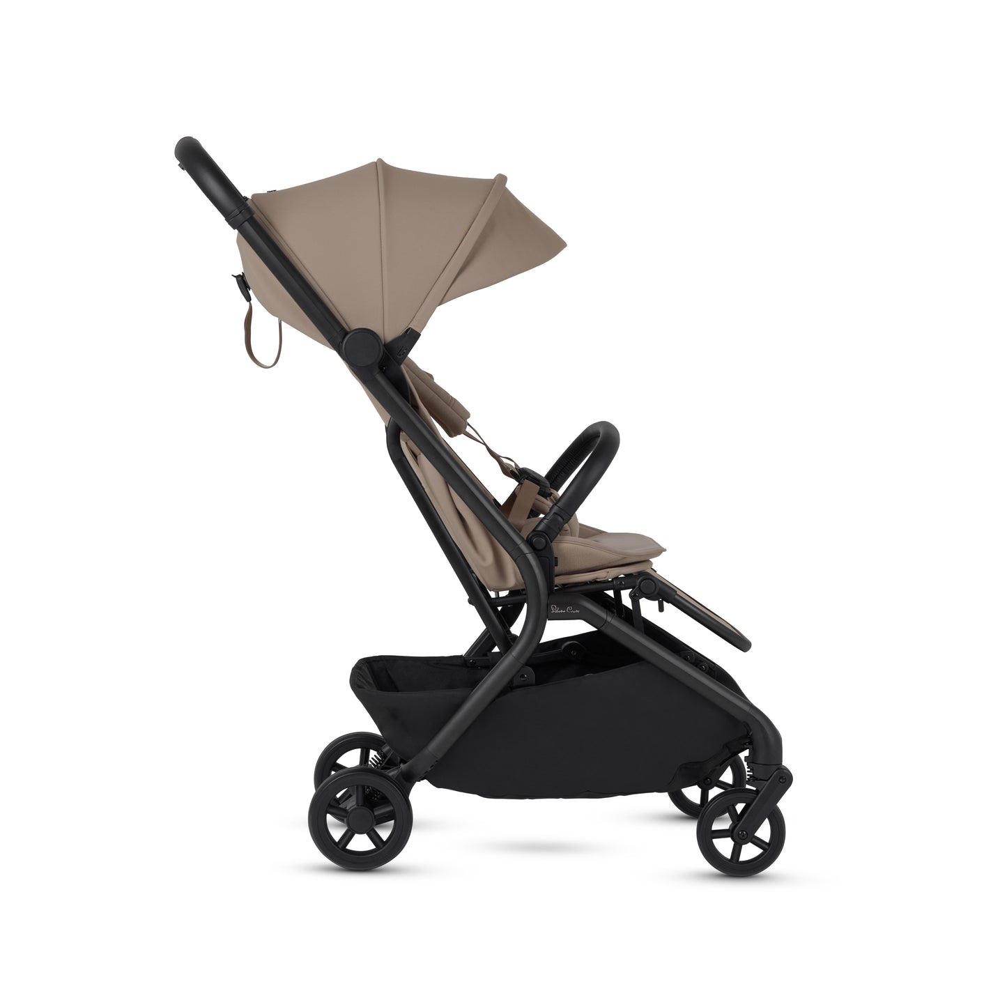 Nia Champagne Compact Travel Stroller with Carrycot (6 Piece)