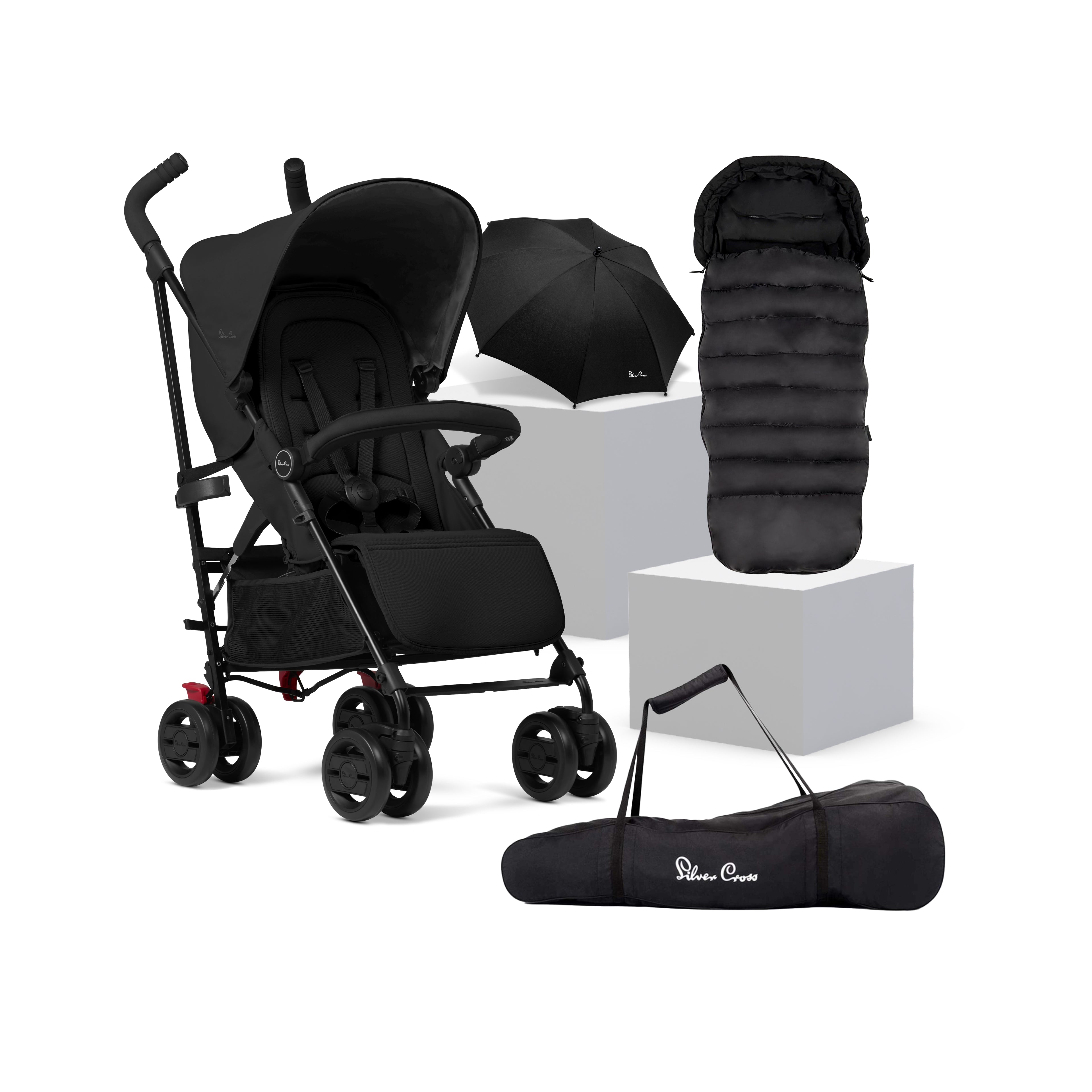 Pop Space Stroller Accessory Bundle Silver Cross UK