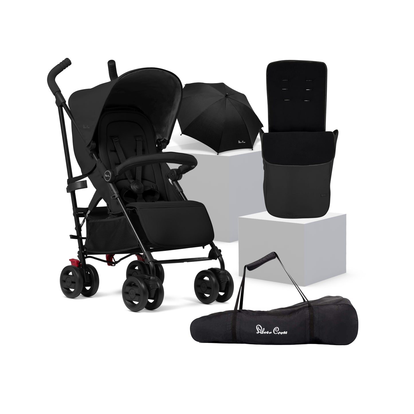 Pop 2 Space Stroller & Accessory Bundle (6 piece)