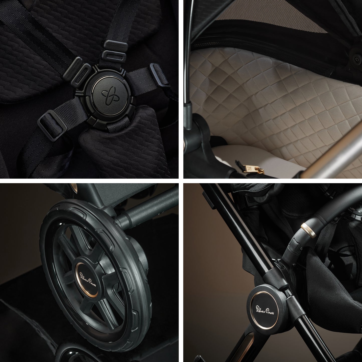 Reef 2 SPECIAL EDITION Espresso Travel System Ultimate 360 Iconic Black Infant Carrier Bundle (11 piece)