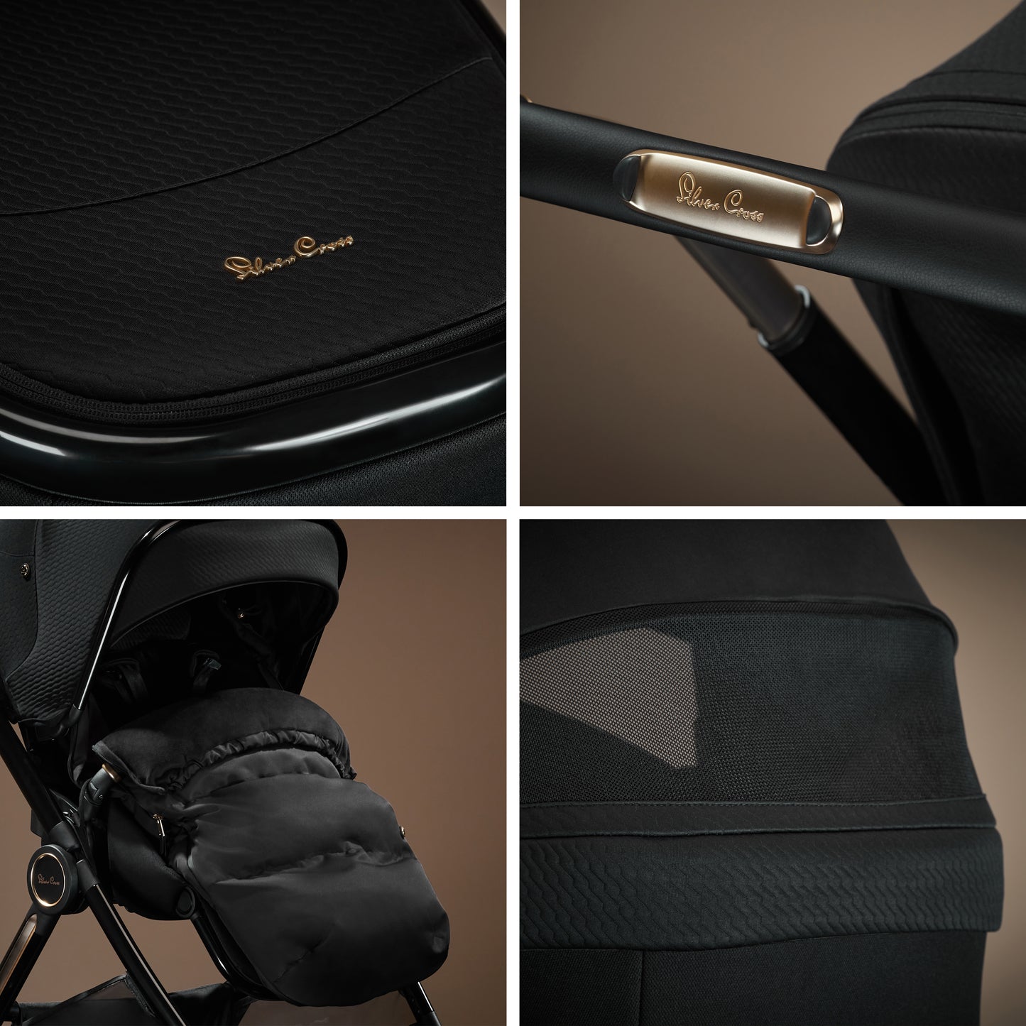 Reef 2 SPECIAL EDITION Espresso Travel System Ultimate 360 Iconic Black Infant Carrier Bundle (11 piece)
