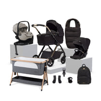 Reef 2 SPECIAL EDITION Espresso Travel System Ultimate 360 Natural Taupe Infant Carrier Bundle (12 piece)