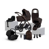 Reef 2 SPECIAL EDITION Ganache Travel System Ultimate 360 Iconic Black Infant Carrier Bundle (11 piece)