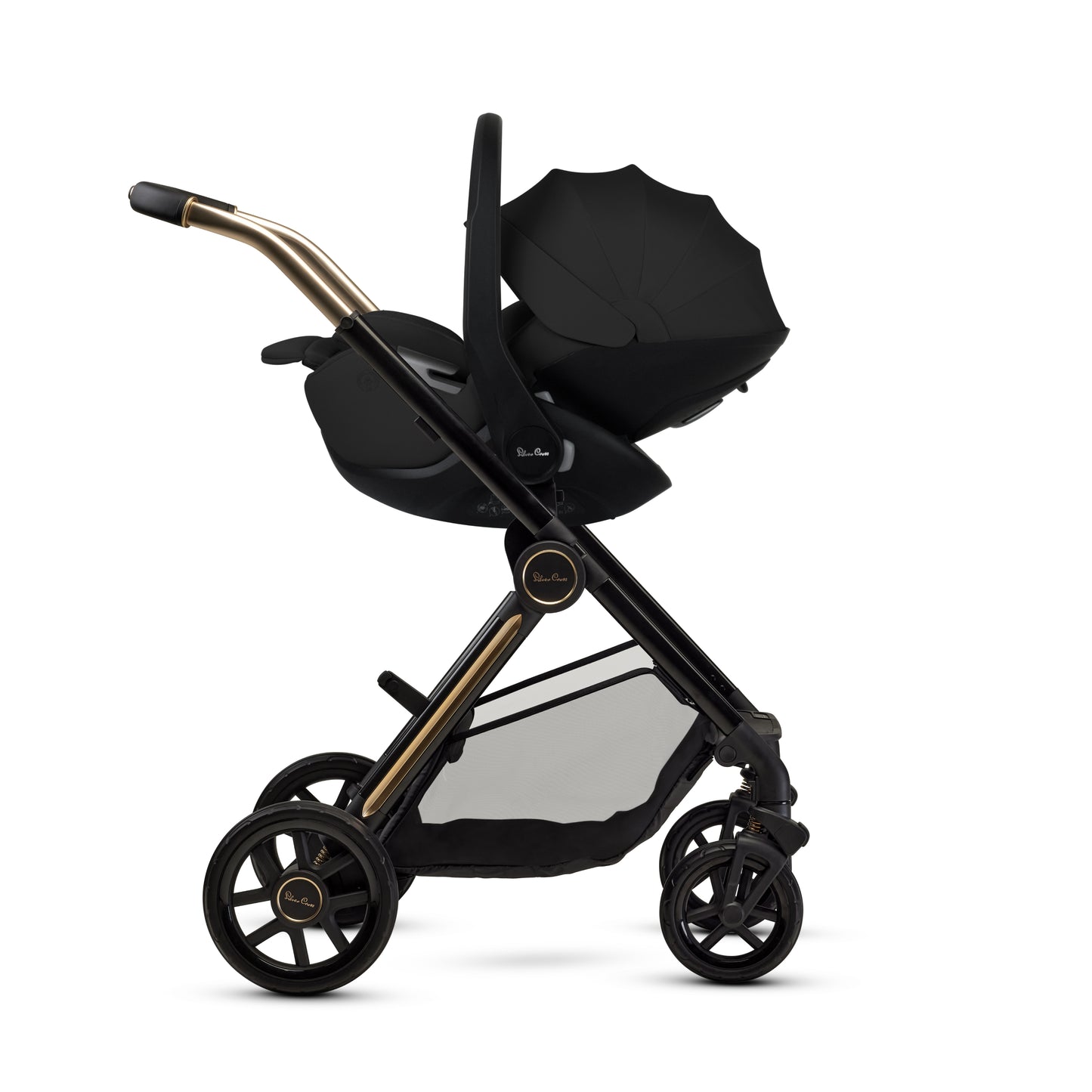 Reef 2 SPECIAL EDITION Espresso Travel System Ultimate 360 Iconic Black Infant Carrier Bundle (11 piece)