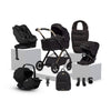 Reef 2 SPECIAL EDITION Espresso Travel System Ultimate 360 Iconic Black Family Car Seat Bundle (12 piece)