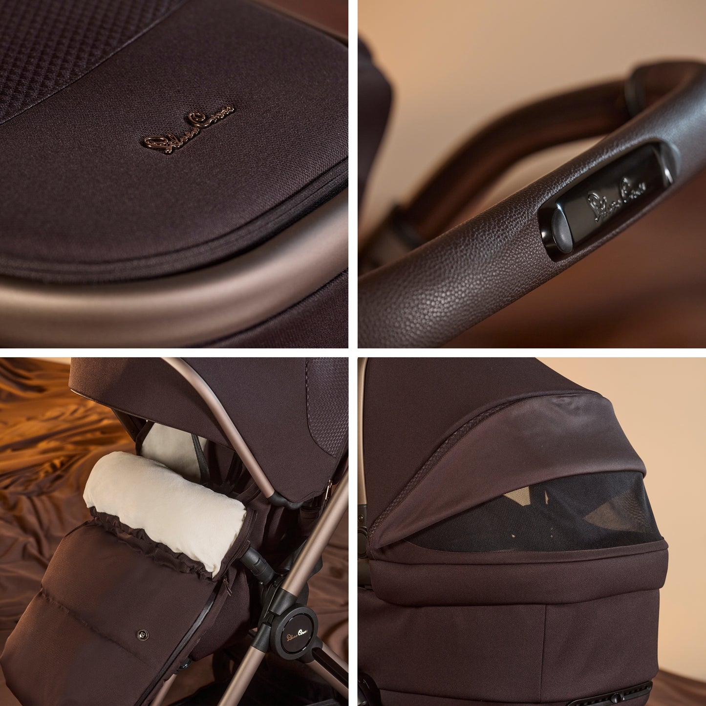 Reef 2 SPECIAL EDITION Ganache Travel System Ultimate 360 Iconic Black Infant Carrier Bundle (11 piece)