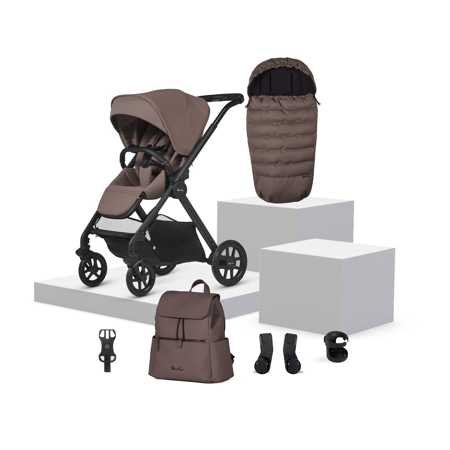 Reef 2 Caramel Travel System Accessory Bundle (9 piece)