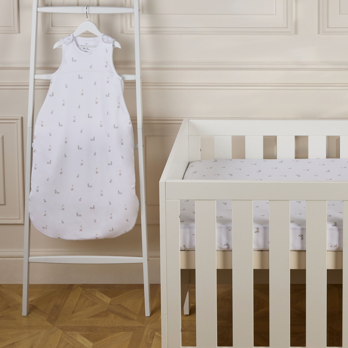Rosa & Blue for Silver Cross Cot Bed Starter Set - Duckling Print