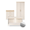 Seville 3 Piece Nursery Room Set With Mattress