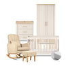 Seville 4 Piece Nursery Room Set With Mattress