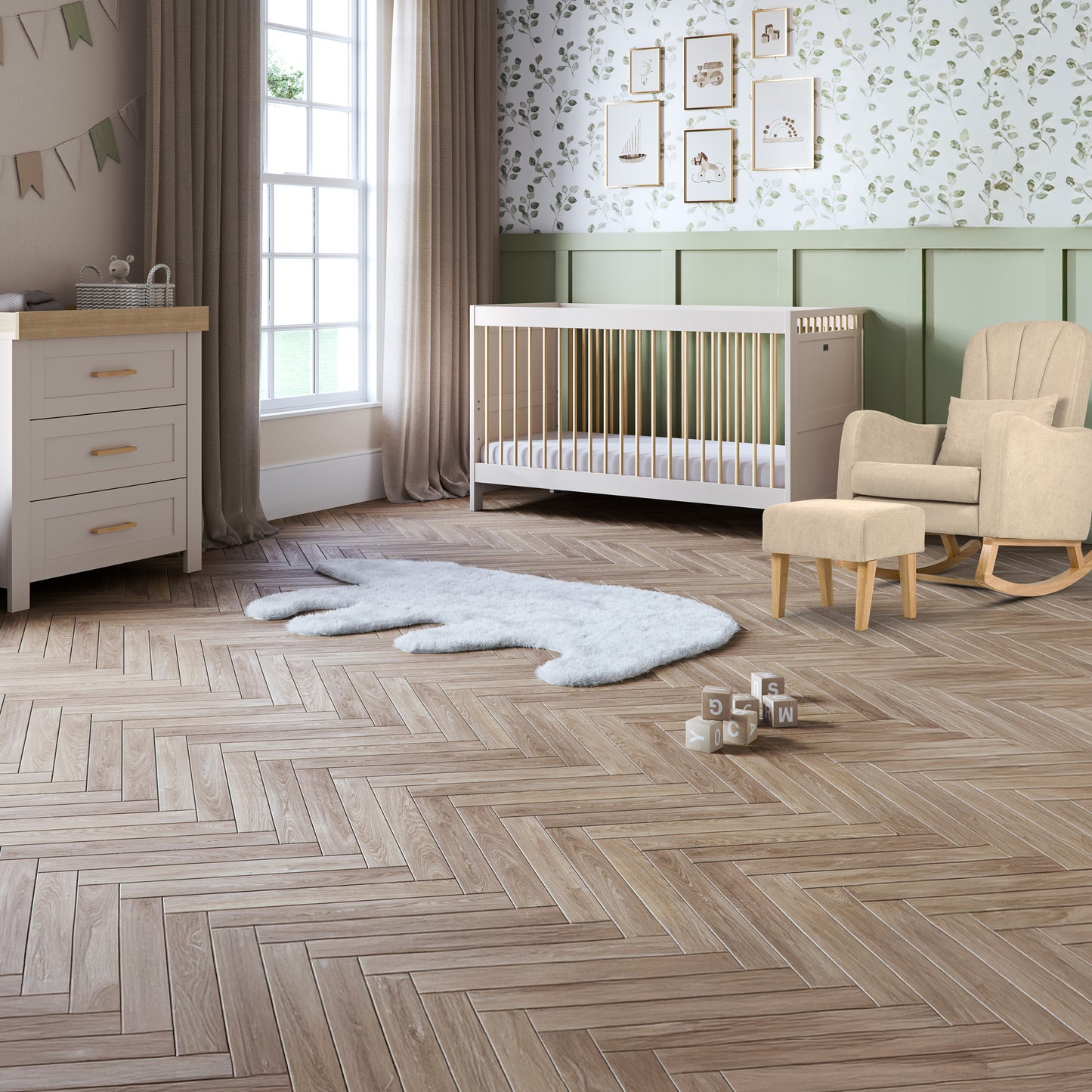 Seville 3 Piece Nursery Room Set