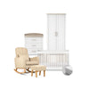 Valencia 4 Piece Nursery Room Set With Mattress