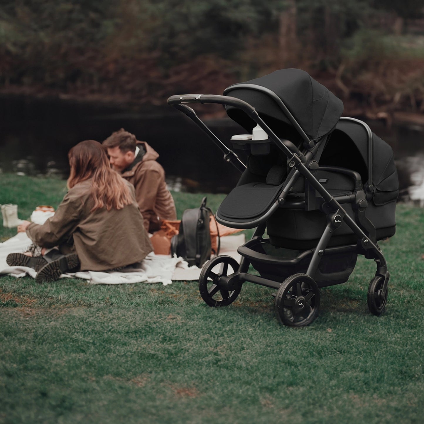 Wave 3 Onyx Travel System Twin Bundle (27 Piece)
