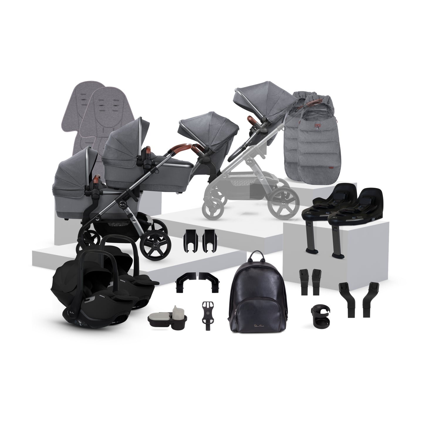 Wave 3 Lunar Travel System Twin Bundle (27 Piece)