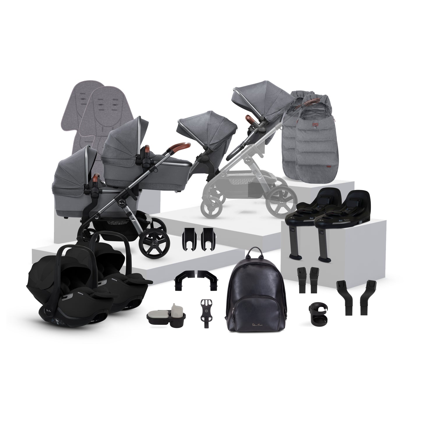 Wave 3 Lunar Travel System Twin Bundle (23 Piece)