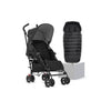 Zest Space Stroller & Footmuff Bundle (3 piece)