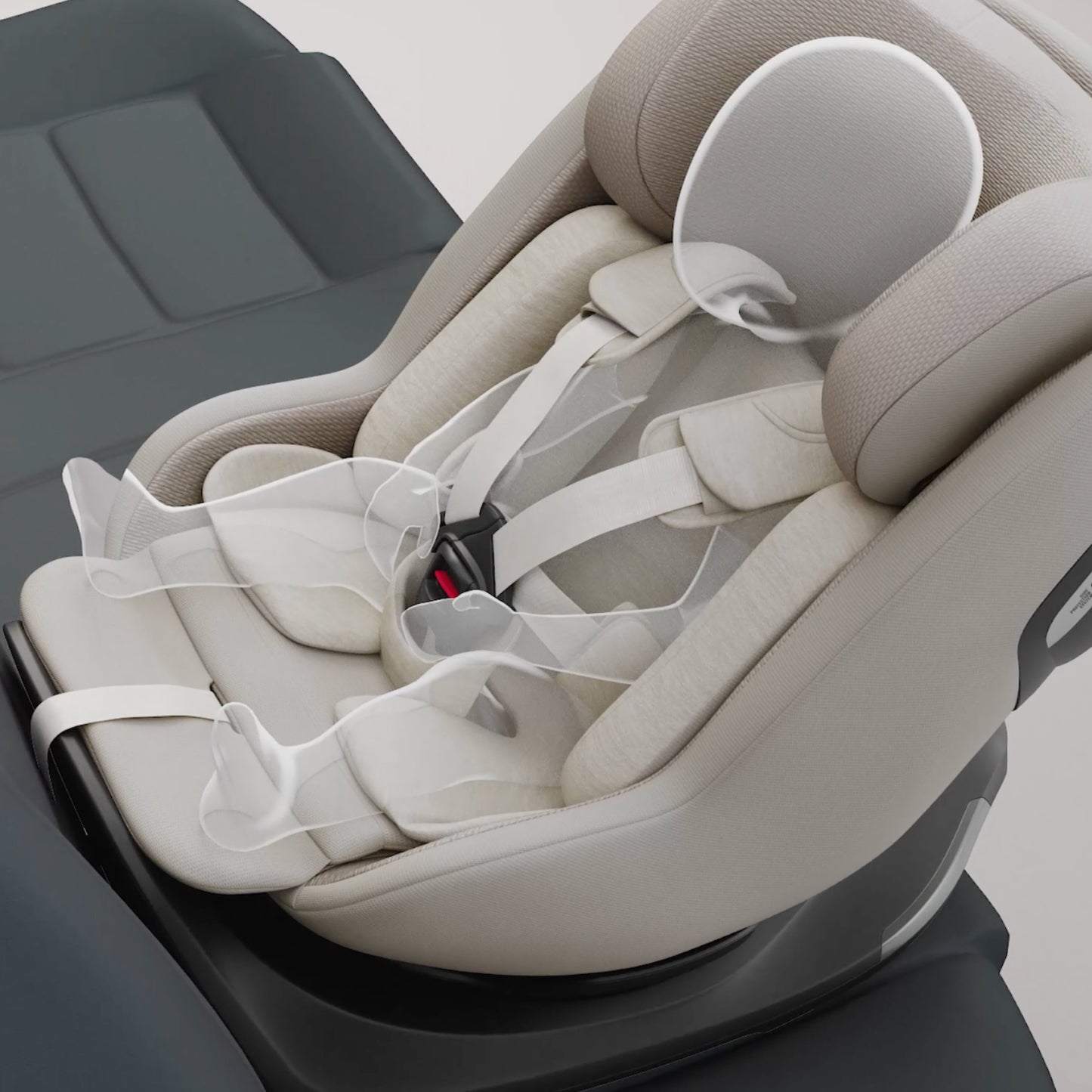 Approach Plus 360 Car Seat Natural Taupe & Base Plus 360