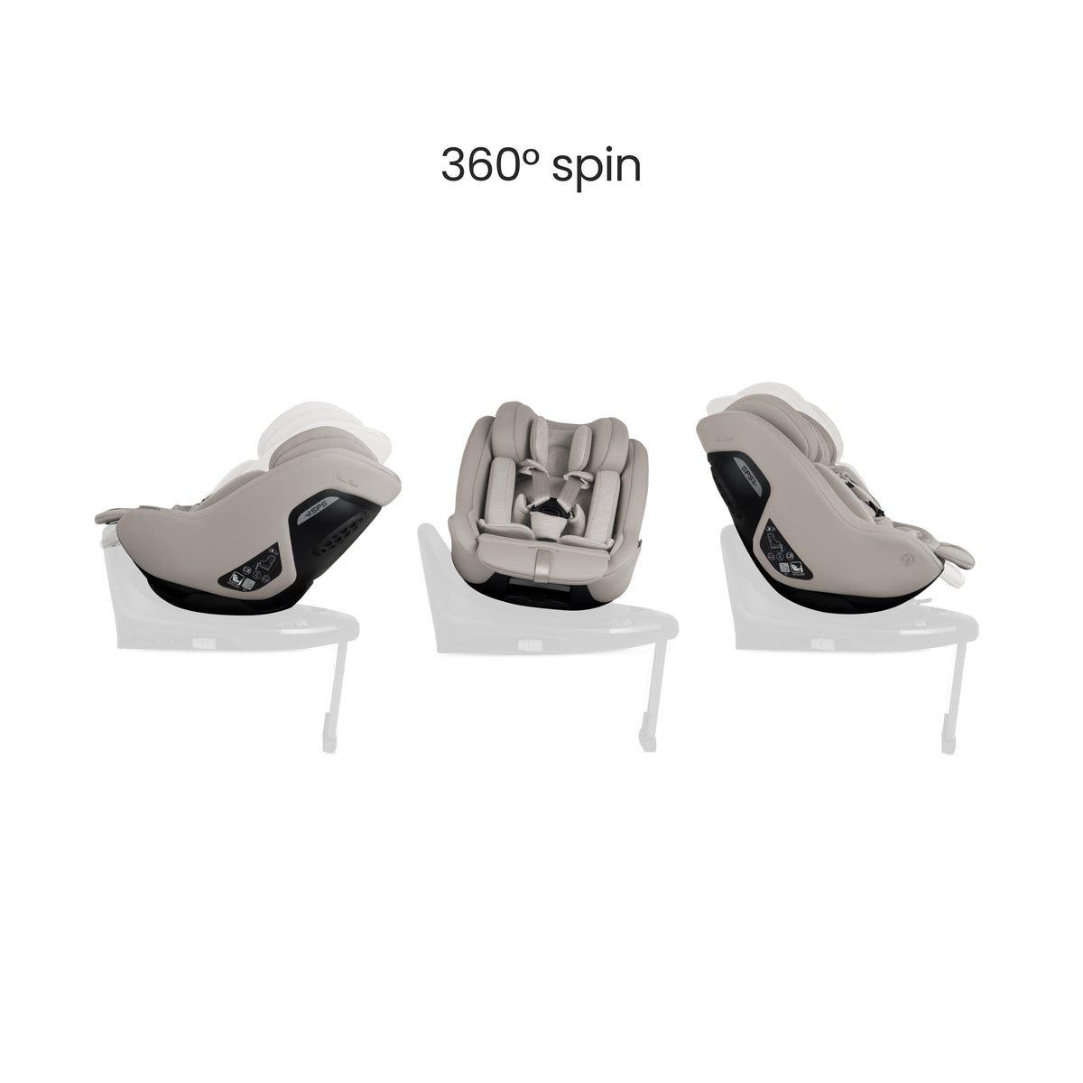 Approach Plus 360 Car Seat Natural Taupe