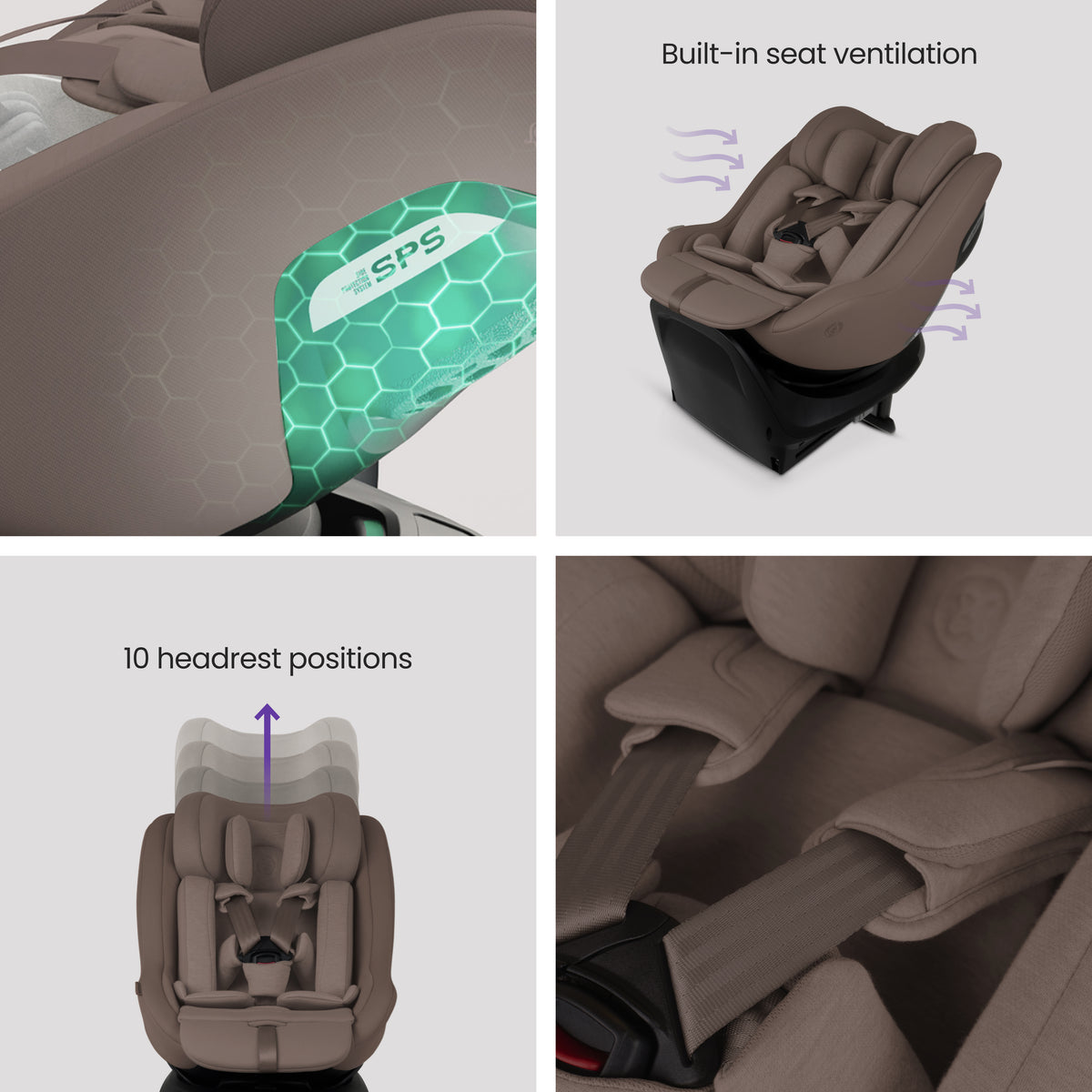 Approach Plus 360 Car Seat Timeless Cocoa & Base Plus 360