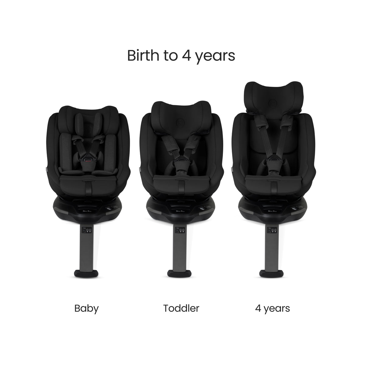Approach Plus 360 Car Seat Iconic Black & Base Plus 360