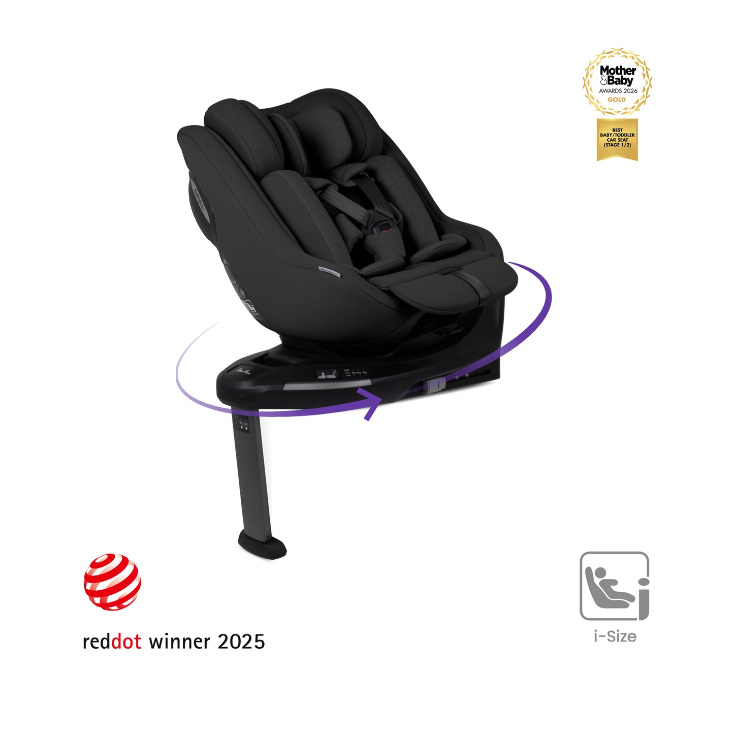 Approach Plus 360 Car Seat Iconic Black & Base Plus 360