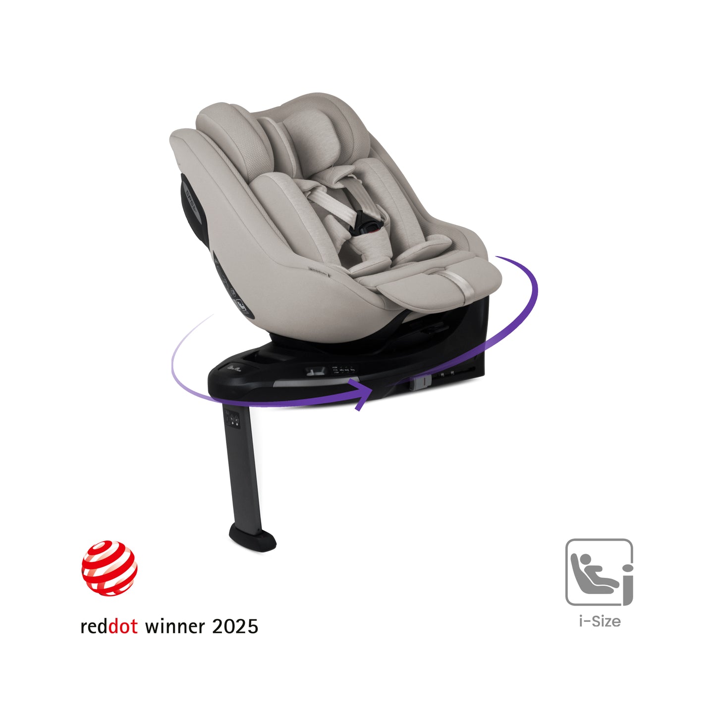 Approach Plus 360 Car Seat Natural Taupe & Base Plus 360