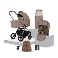 Breez Champagne Travel System Accessory Bundle (10 Piece)