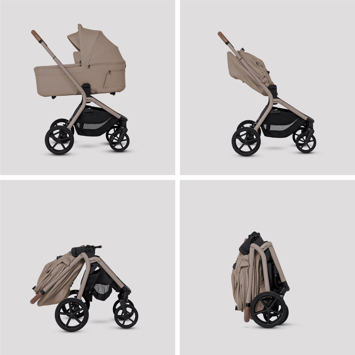Breez Champagne Travel System Ultimate Baby Bundle (14 piece)