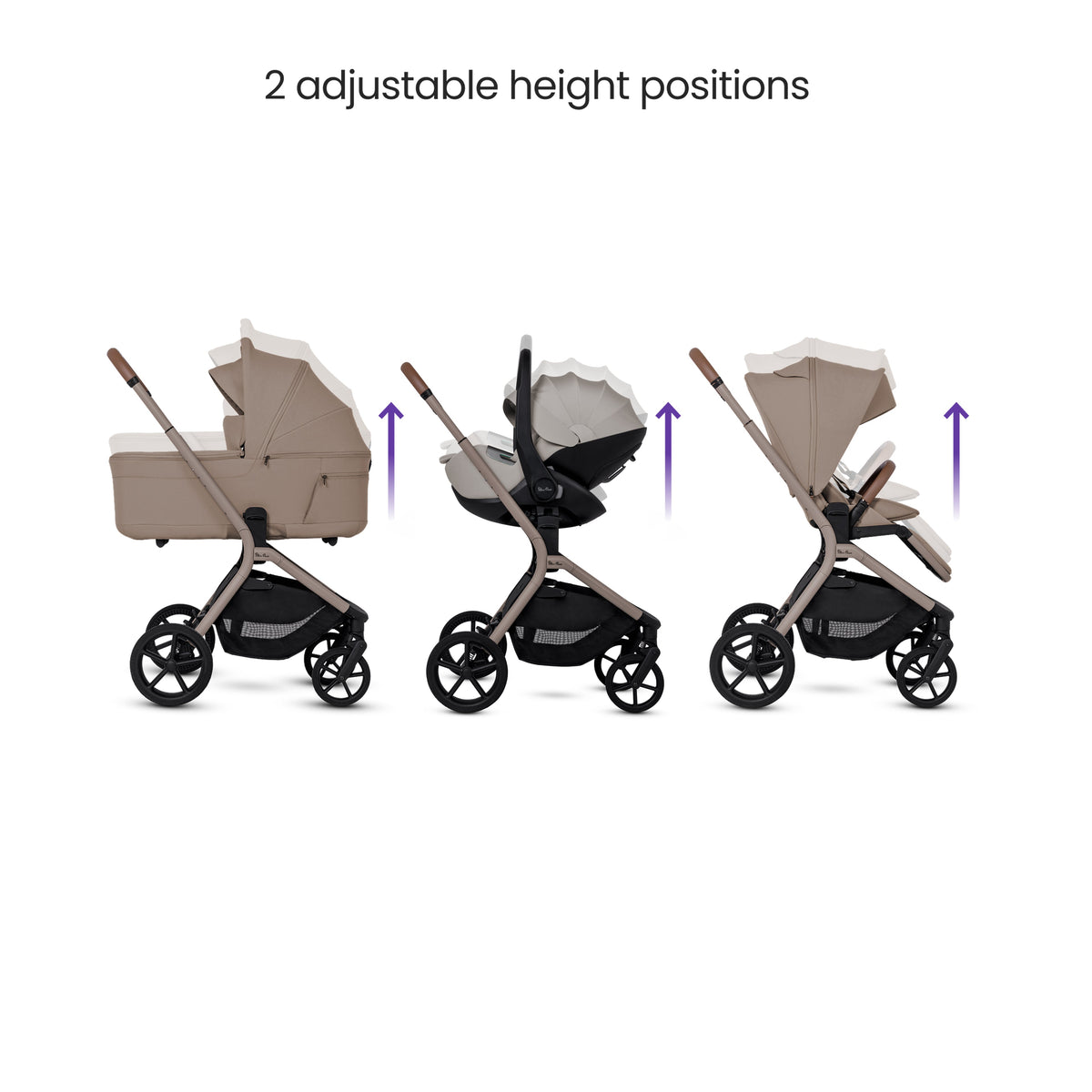 Breez Champagne Travel System Ultimate Baby Bundle (14 piece)