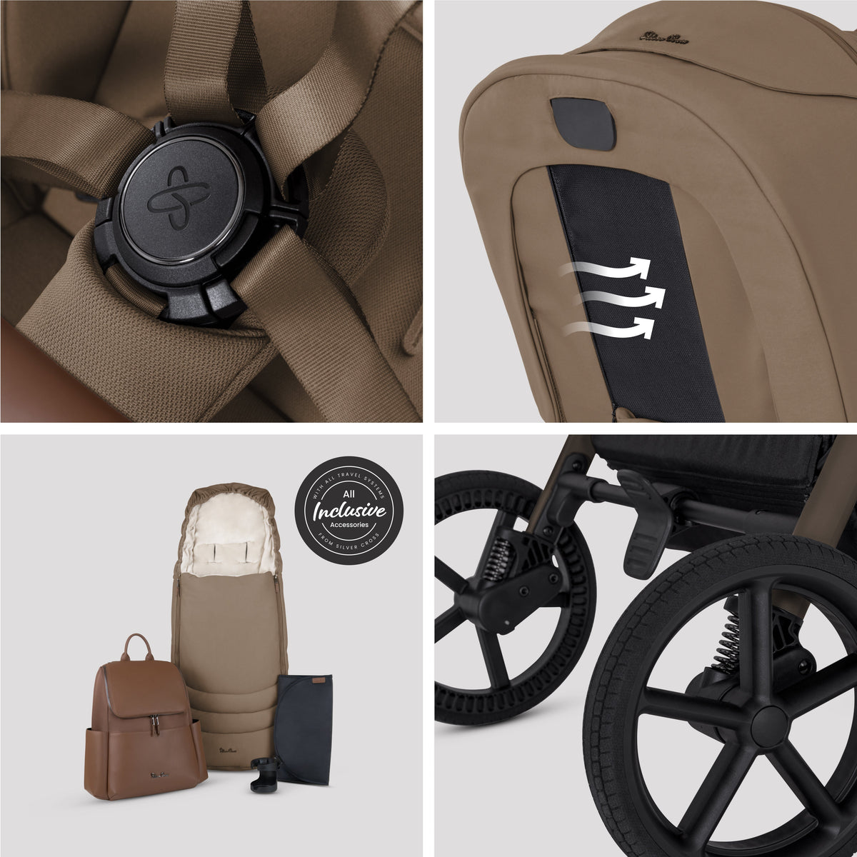 Breez Maple Travel System Ultimate Baby Bundle (14 piece)