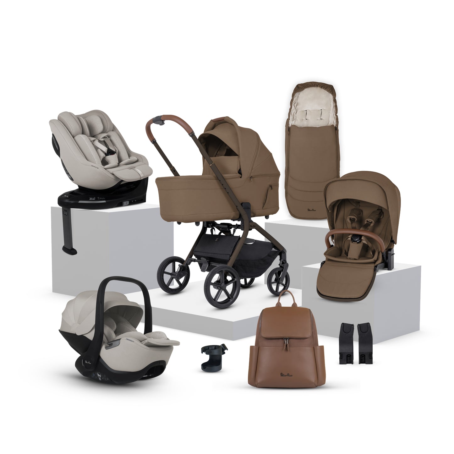 Breez Maple Travel System Ultimate 360 Family Car Seat Bundle (13 piece)
