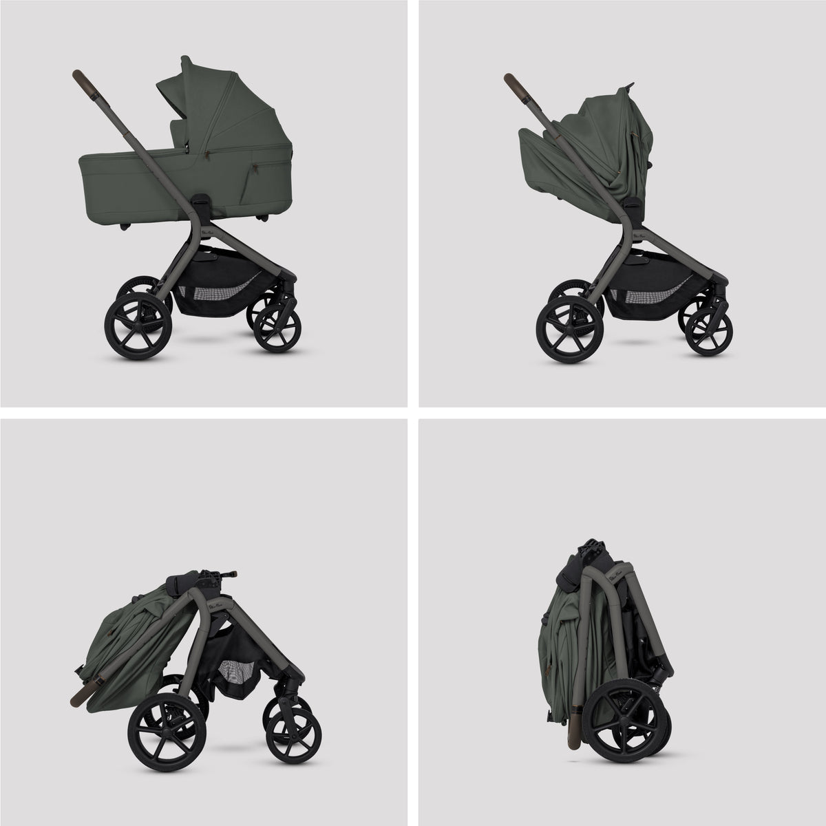 Breez Pewter Travel System Ultimate Baby Bundle (14 piece)